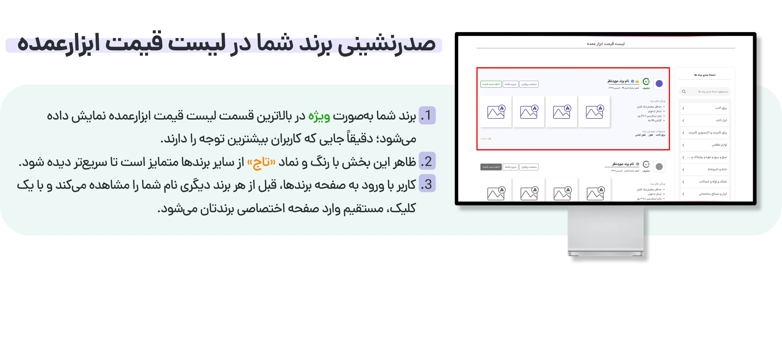 تبلیغات در جایگاه کارت برند