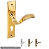 دستگیره پلاک کلیدی-سوئیچی طلایی افرا صنعت کد 1100T